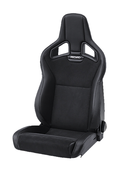 RECARO 414.00.1575 Крісло ліве Cross Sportster CS Artificial leather black/Dinamica black Photo-0 