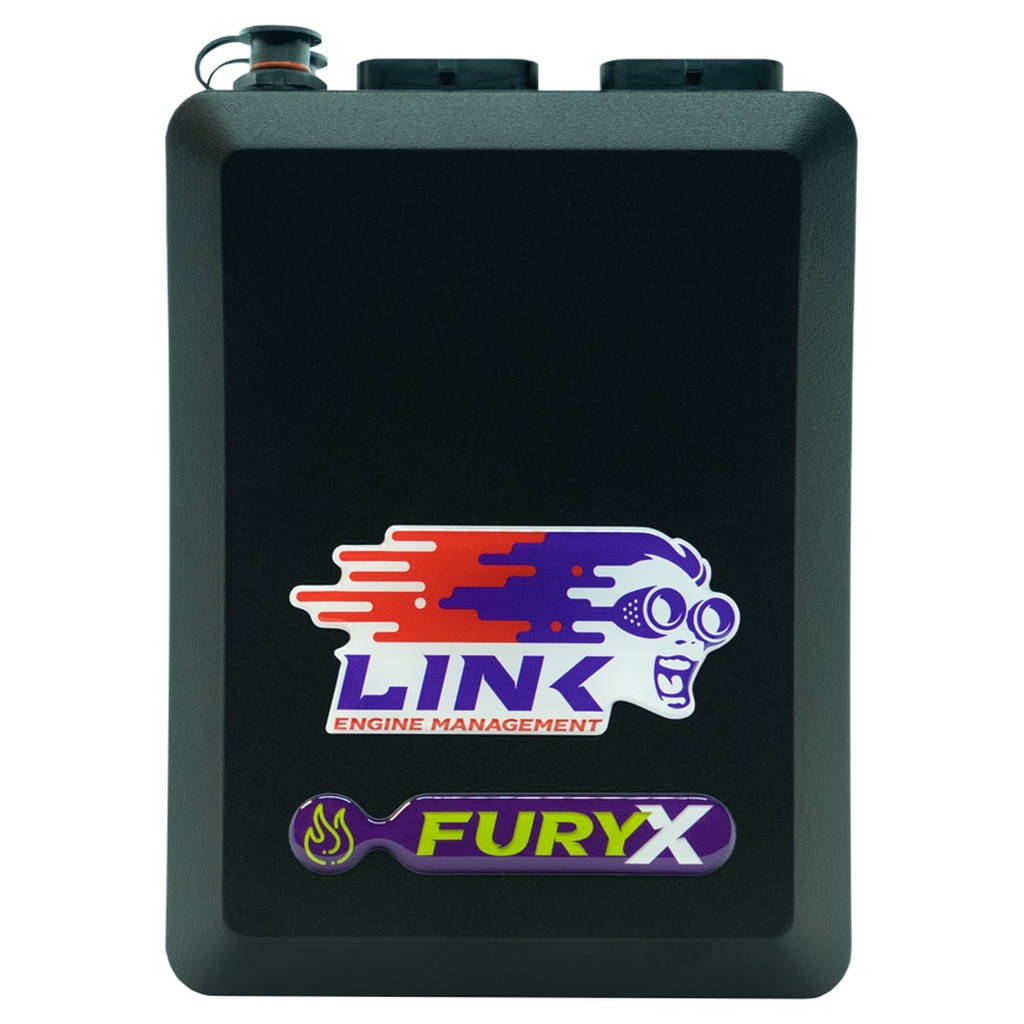 LINK ECU 122-4000 Блок управління ECU FuryX 8 x fuel; 6 x ignition; 2 x knock; 1 x digital wideband & e-throttle; traction & cruise Photo-0 