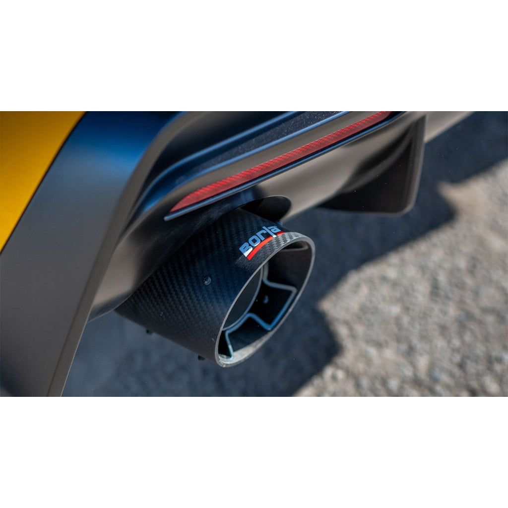 BORLA 140826CFBA Вихлопна система з карбоновими насадками для TOYOTA Supra 3.0L 2020 Photo-2 