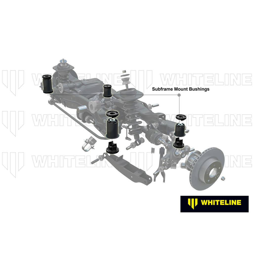 WHITELINE KDT918 Вставки втулок кріплення підрамника для BMW Photo-1 