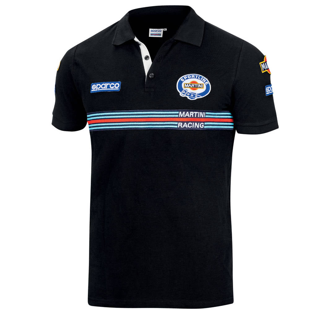 SPARCO 01275MRNR2M Поло REPLICA MARTINI-R TG M NE розмір M Photo-0 
