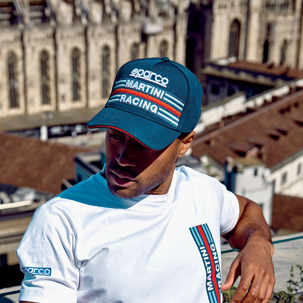 SPARCO 01282BM Бейсболка / кепка FLEX Cap MARTINI RACING, темно-синій Photo-2 