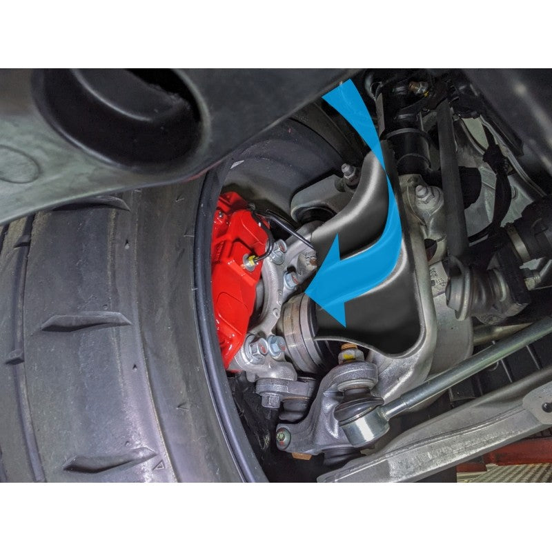 CUSCO 3F7 340 A Направляюча охолодження переднього гальма для HONDA Civic Type R (FL5) 2022-. Photo-3 