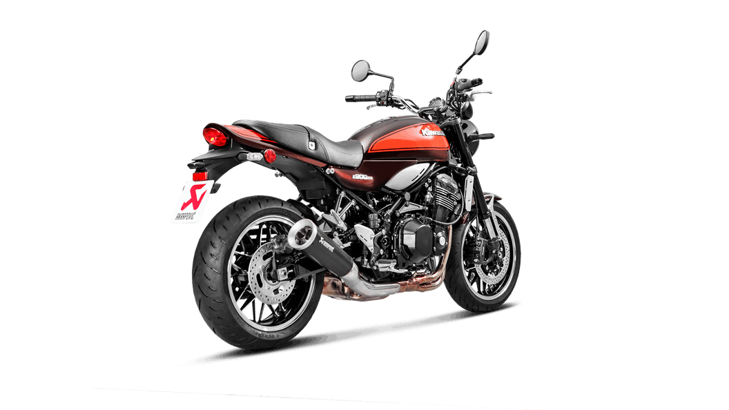 AKRAPOVIC S-K9SO5-HBAVTBL Глушник Slip-On Line (Titanium) для Kawasaki Z900 RS / Cafe 2018-2019 Photo-2 