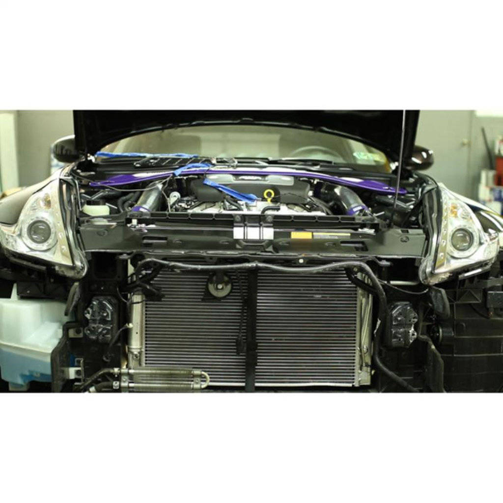 MISHIMOTO MMRAD-370Z-09 Радіатор NISSAN 370Z 2009+ (Механічна коробка передач) Photo-17 