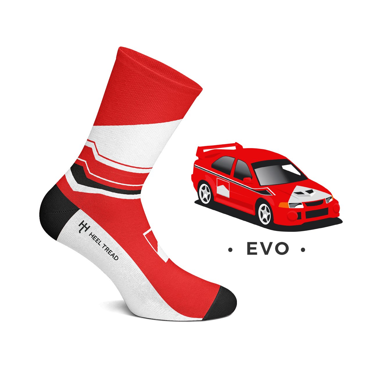 HEEL TREAD HT-EVO-Socks-L шкарпетки EVO розмір L 41-46 Photo-1 
