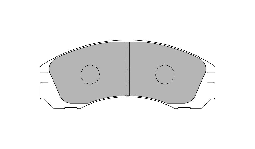 FERODO FDS765 Гальмівні колодки передні (AKEBONO) MITSUBISHI OUTLANDER I (CU_W) 2.4 4WD Photo-0 