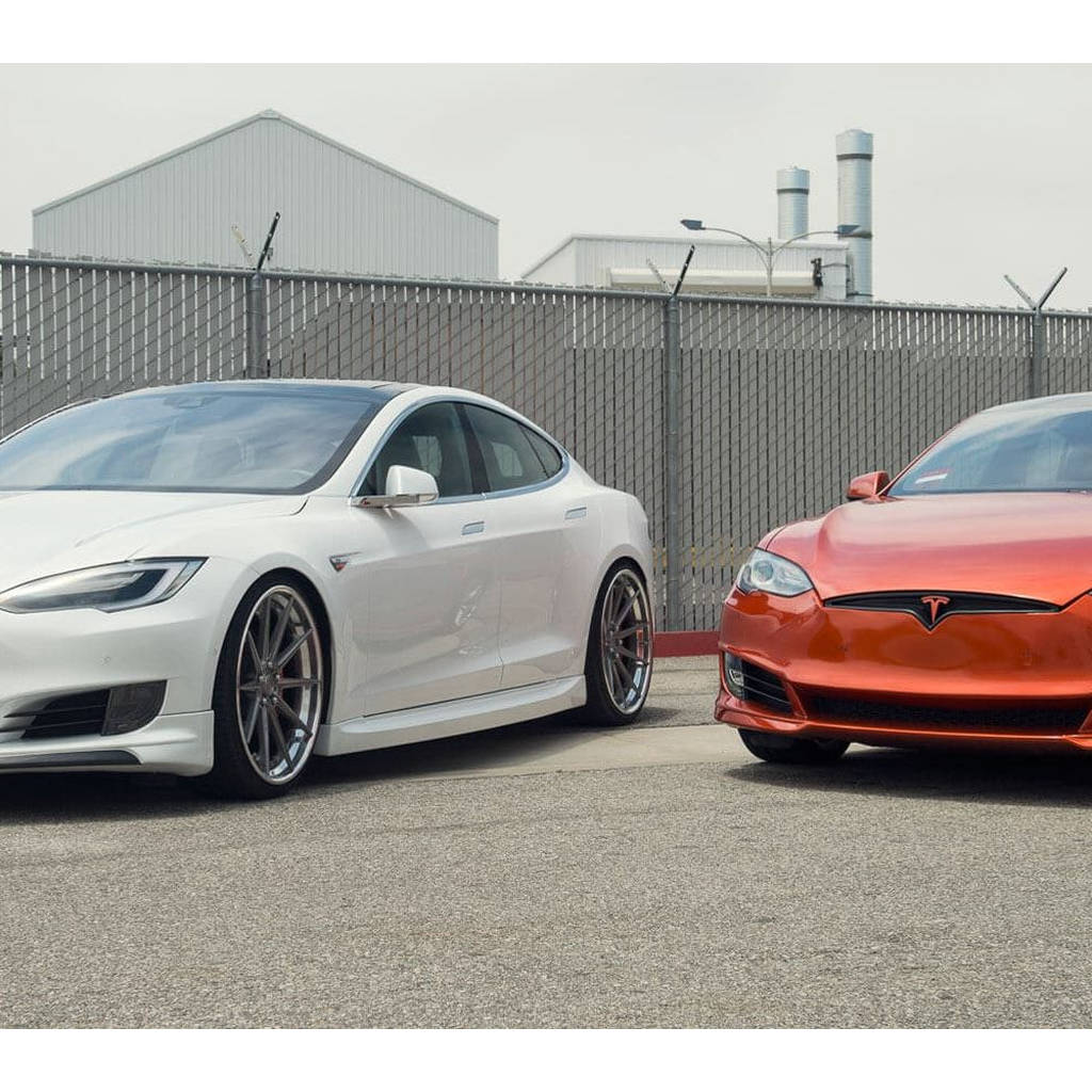UNPLUGGED PERFORMANCE UP-MS-104-1.1 Комплект бокових порогів, уретан, нефарбований для TESLA Model S Photo-4 