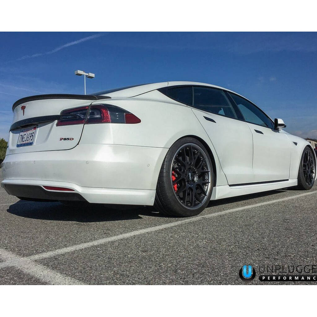 UNPLUGGED PERFORMANCE UP-MS-104-1.1 Комплект бокових порогів, уретан, нефарбований для TESLA Model S Photo-7 