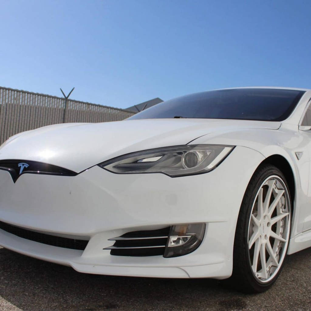 UNPLUGGED PERFORMANCE UP-MS-102-2.1 Обновлення передньої панелі (4 датчики), Нефарбована для TESLA Model S до 2016.5 Photo-2 