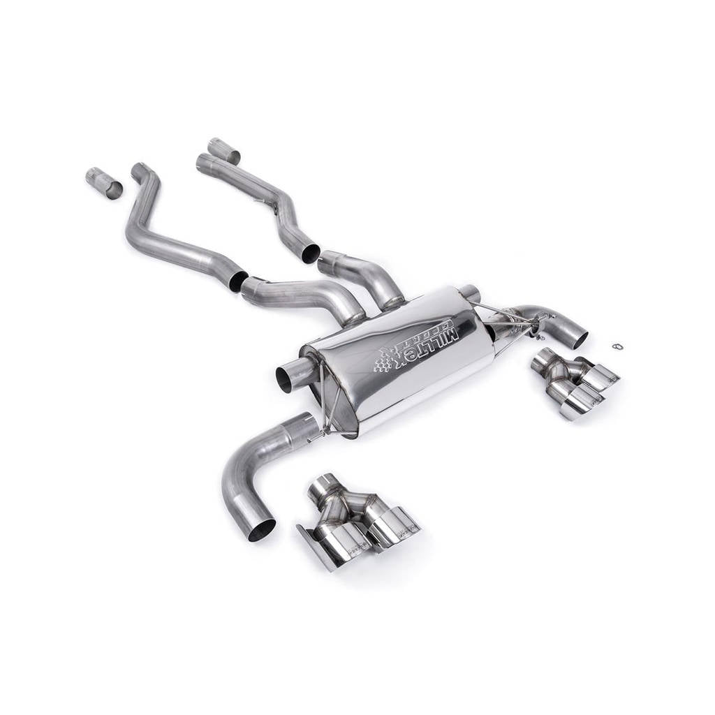 MILLTEK SSXBM1158 Фільтр-бек вихлопної системи для BMW 3 Series G20 & G21 M340i XDrive Saloon & Touring Models (OPF / GPF Models Only) 2019-2021 Photo-0 