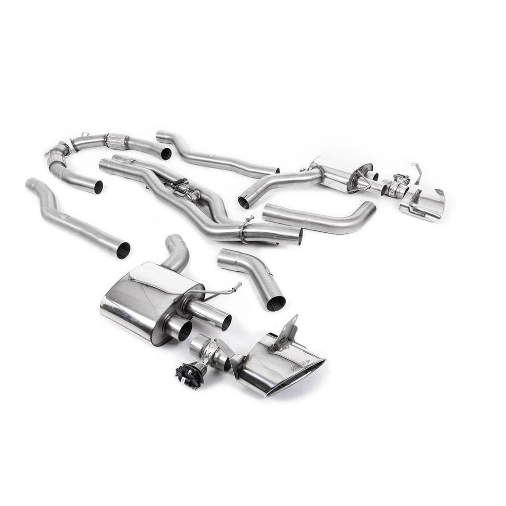 MILLTEK SSXAU903 Фільтр-бек вихлопної системи для AUDI RS6 C8 4.0 V8 bi-turbo (OPF / GPF Models) 2019-2021 Photo-0 