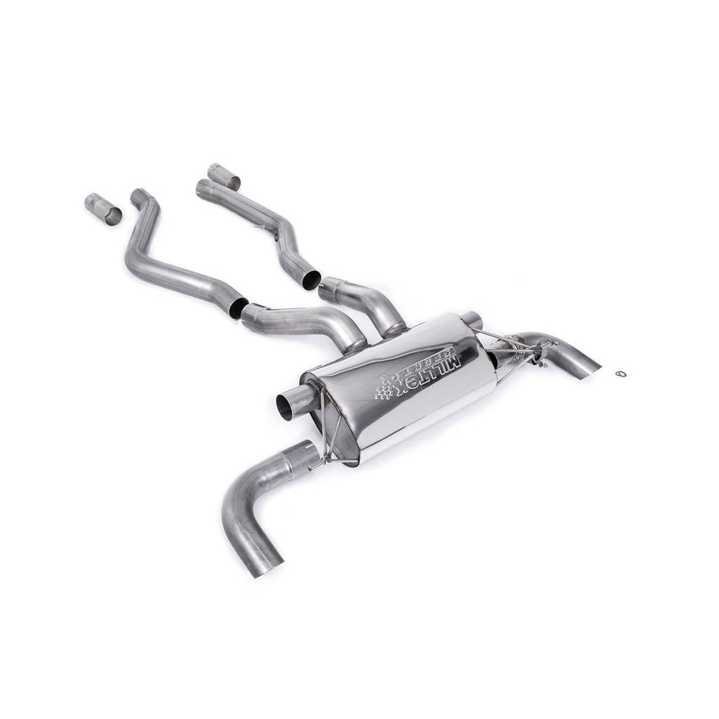 MILLTEK SSXBM1157 Фільтр-бек вихлопної системи для BMW 3 Series G20 & G21 M340i XDrive Saloon & Touring Models (OPF / GPF Models Only) 2019-2021 Photo-0 