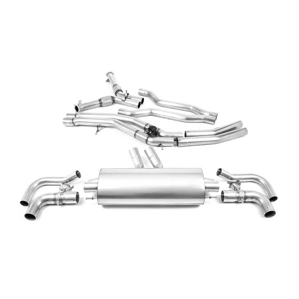 MILLTEK SSXAU899 Фільтр-бек вихлопної системи для AUDI RSQ8 4.0 V8 Bi-Turbo (OPF / GPF Equipped Models) 2020-2021 Photo-0 