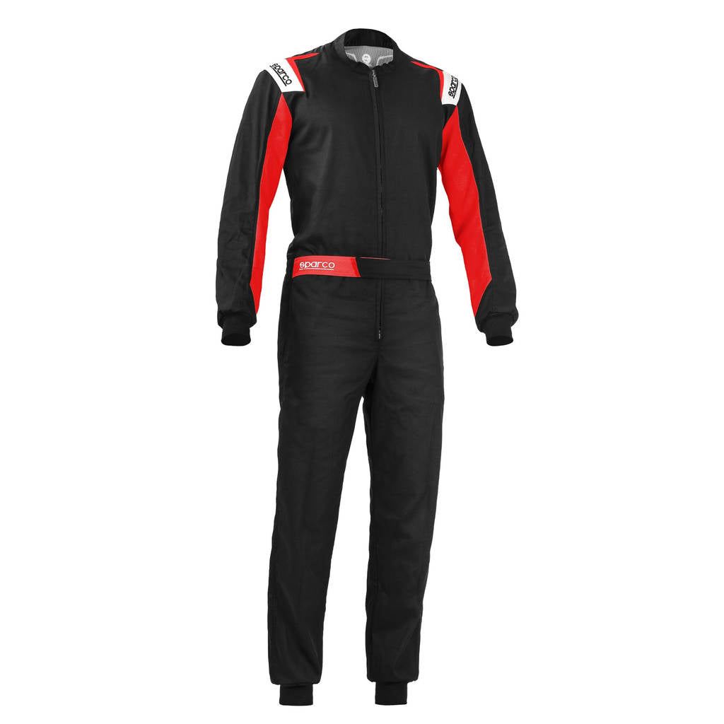SPARCO 002343NRRS130 Костюм для картингу ROOKIE 2020 дитячий не гомологований, чорний/червоний, розмір 130 Photo-0 