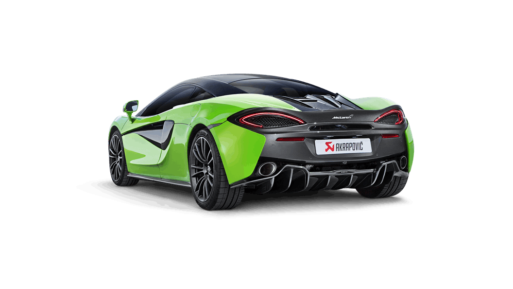 AKRAPOVIC S-MC/TI/3 Задня частина вихлопної системи Slip-On MCLAREN 570S/570S SPIDER/570GT 2016 Photo-4 