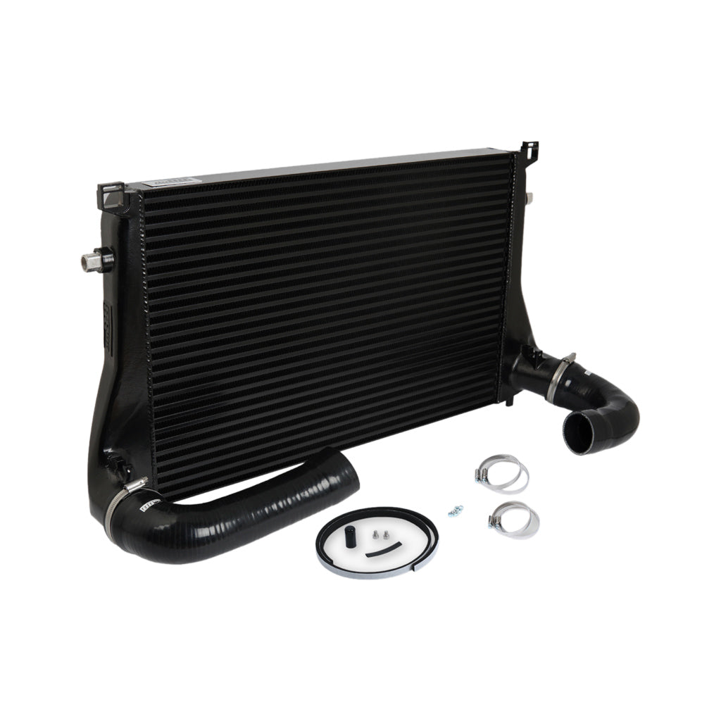 DO88 ICM-300-S Інтеркулер, чорні шланги для AUDI SEAT SKODA VW 1.8 / 2.0 TSI (MQB) Photo-0 