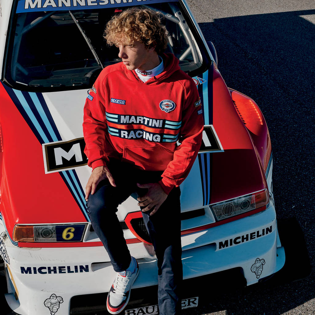 SPARCO 01279MRRS1S Худі MARTINI-R, червоний, р-р S Photo-1 