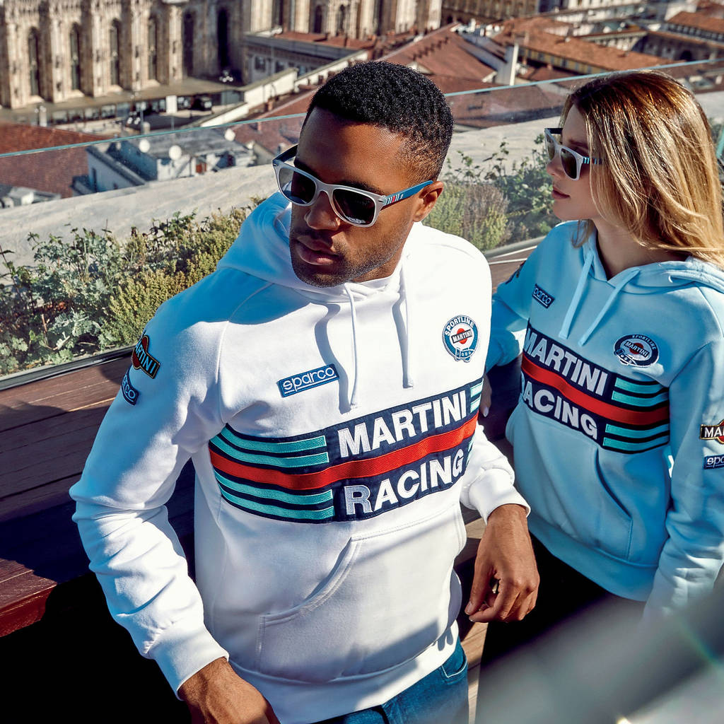 SPARCO 01279MRBI2M Худі MARTINI-R, білий р-р M Photo-1 