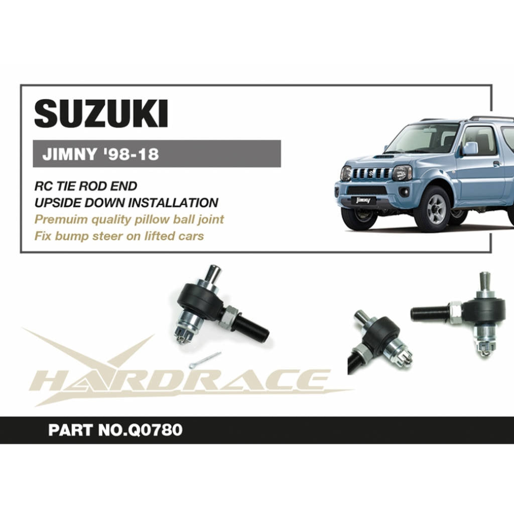 HARDRACE Q0780 Наконечник рульової тяги RC -1 шт для SUZUKI JIMNY '98-18 Photo-1 