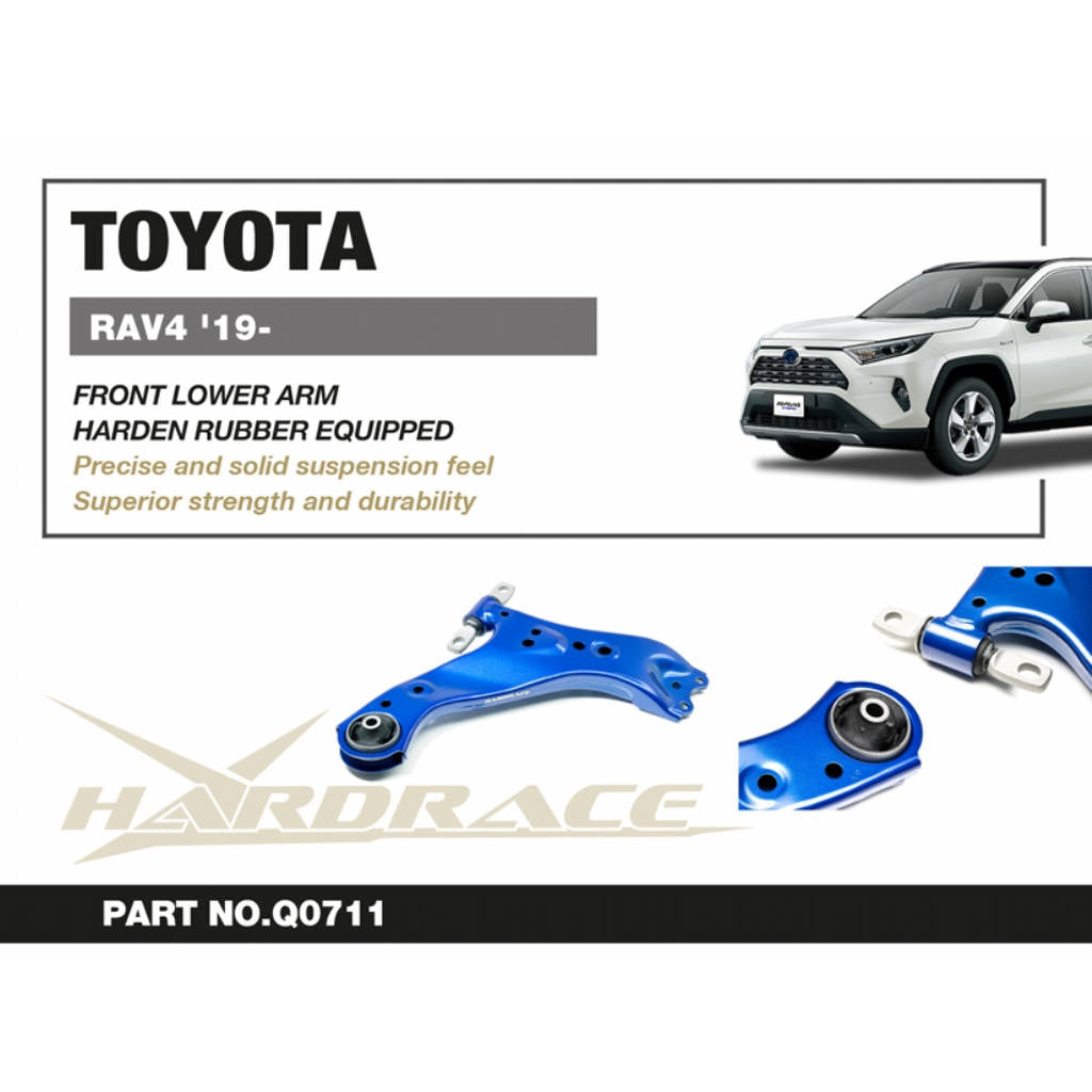 HARDRACE Q0711 Передній нижній важіль - 2 шт для TOYOTA RAV4 '19- Photo-2 