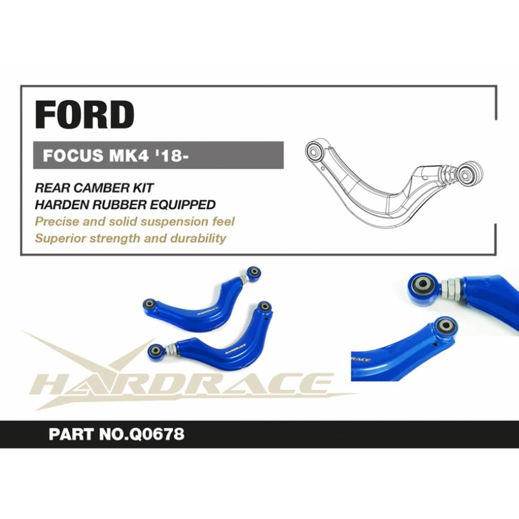 HARDRACE Q0678 К-т заднього розвалу 2 шт для FORD FOCUS '19 Photo-1 