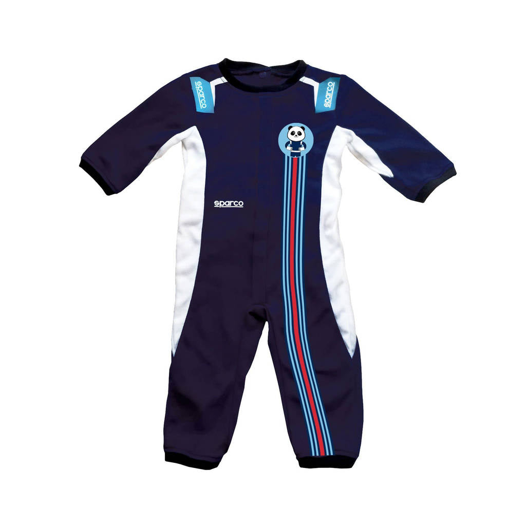 SPARCO 017023BM0306 Дитячий комбінезон для сну STRIPES DESIGN, темно-синій, розмір 3-6 міс. Photo-1 