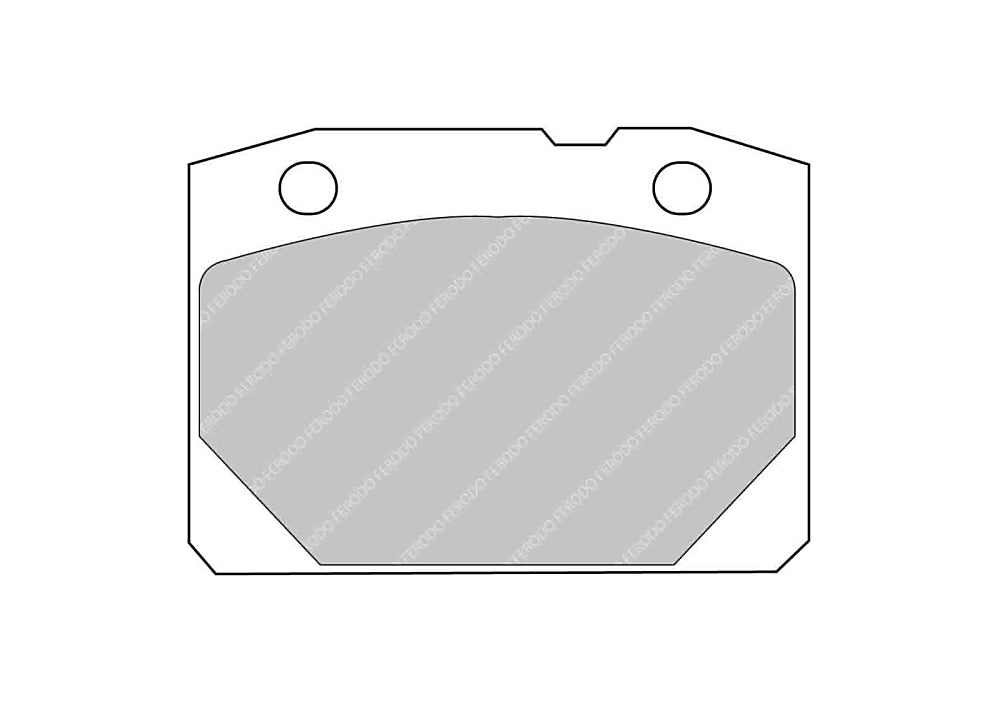 FERODO FCP96H DS2500 Колодки перед для LADA NOVA (ВАЗ 2101-2107) Photo-0 