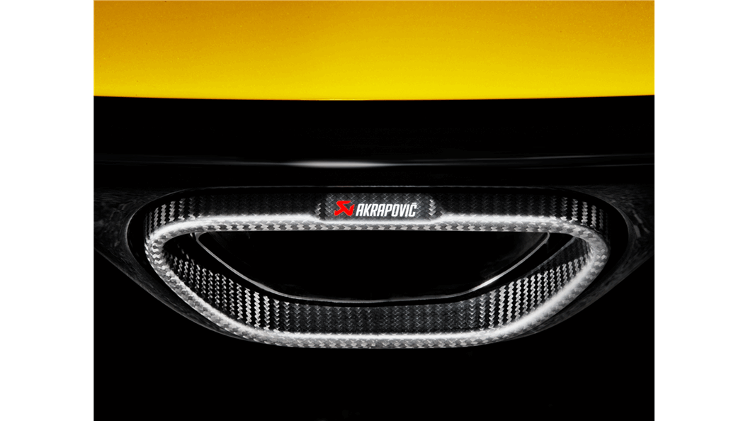 AKRAPOVIC S-RE/T/1 Вихлопна система Evolution Line (Titanium) для RENAULT Mеgane Coupе RS 2010-2016 Photo-5 