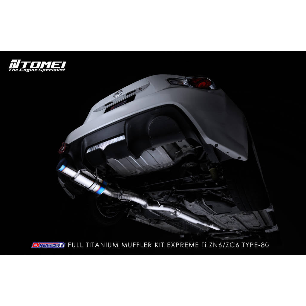 TOMEI TB6090-SB03C Тітанова вихлопна система EXPREME Ti ZN6/ZC6 TYPE-80 Photo-4 