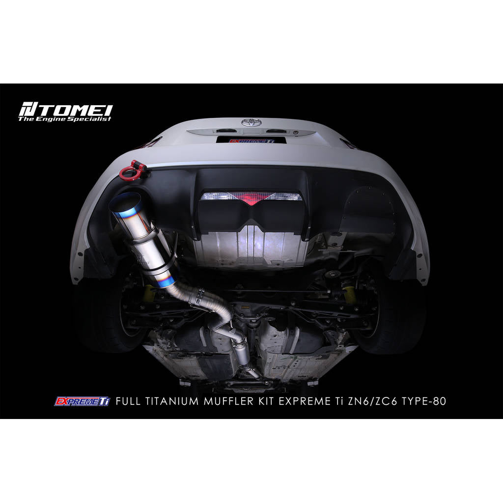 TOMEI TB6090-SB03C Тітанова вихлопна система EXPREME Ti ZN6/ZC6 TYPE-80 Photo-9 