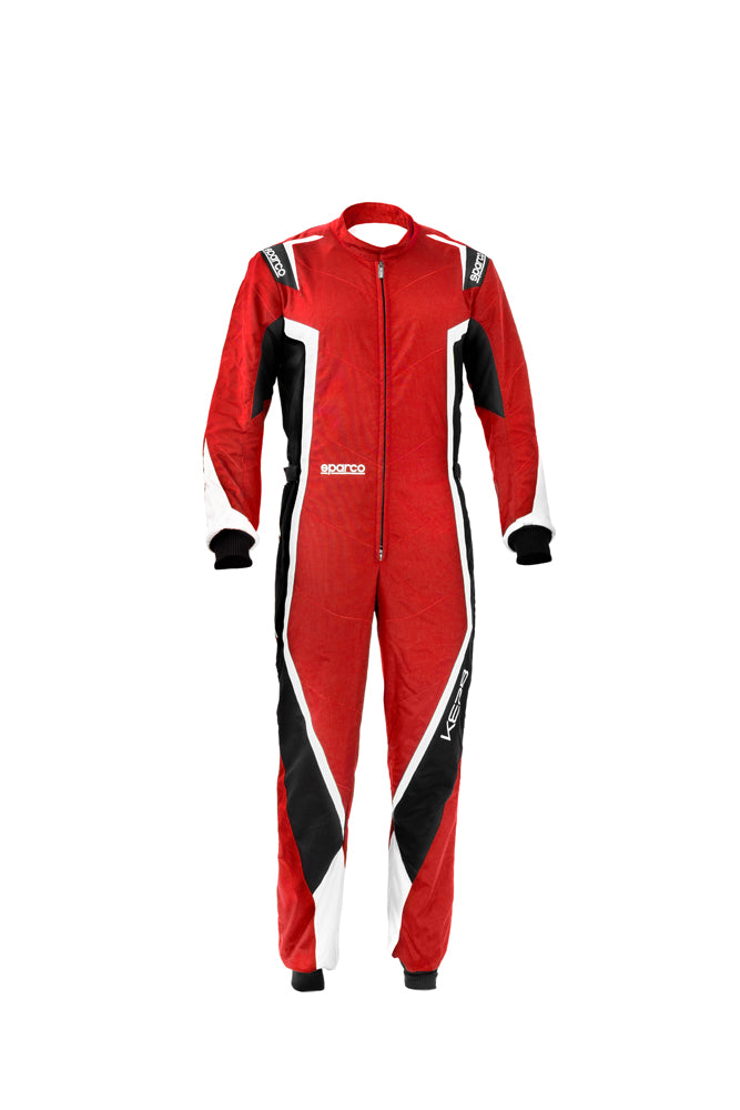 SPARCO 002341RNBO5XXL Комбінезон для картингу KERB, CIK, червоний/чорний/білий, розмір XXL Photo-0 