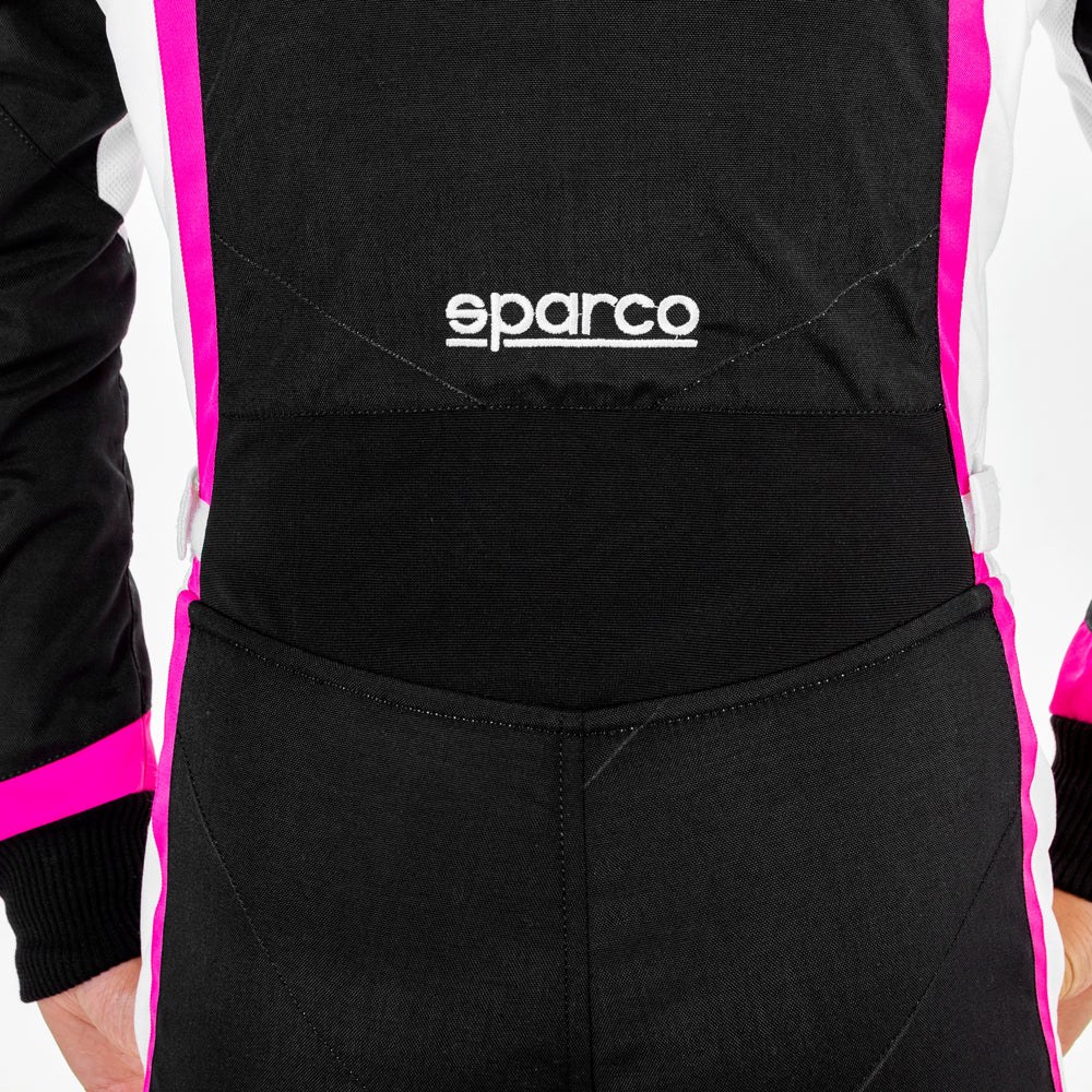 SPARCO 002341LNRGFXXS Комбінезон для картингу KERB LADY, чорний/сірий/жовтий, розмір XXS Photo-1 