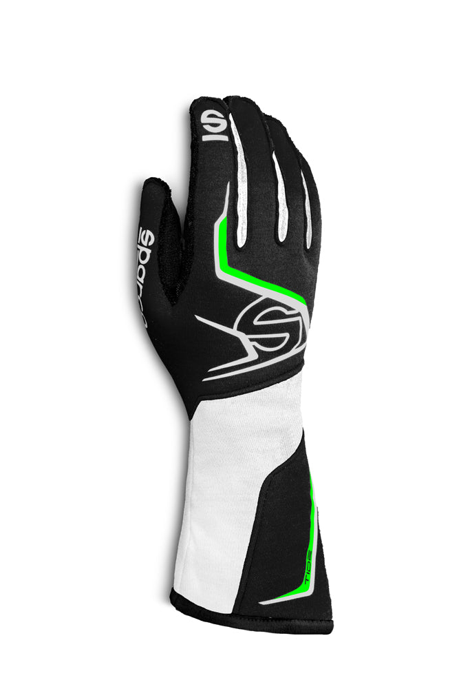 SPARCO 0028612NRVF Рукавички для картингу TIDE K 2020 року, чорний/білий/зелений, розмір 12 Photo-0 