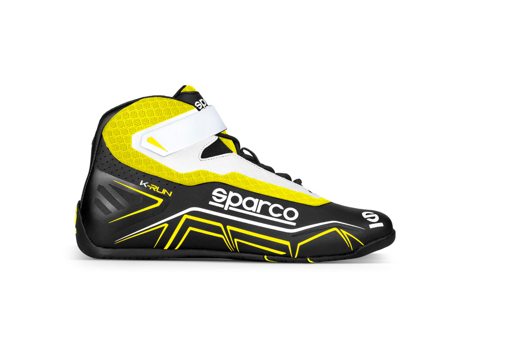 SPARCO 00127126NRGF Черевики для картингу K-RUN, дитячі, чорний/жовтий, розмір 26 Photo-0 