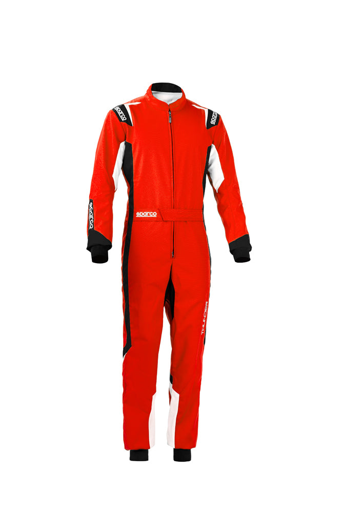SPARCO 002342RSNR5XXL Комбінезон для картингу THUNDER, CIK, червоний/чорний, розмір XXL Photo-0 