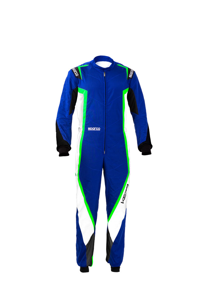 SPARCO 002341BNBV0XS Комбінезон для картингу KERB, CIK, синій/чорний/білий, розмір XS Photo-0 
