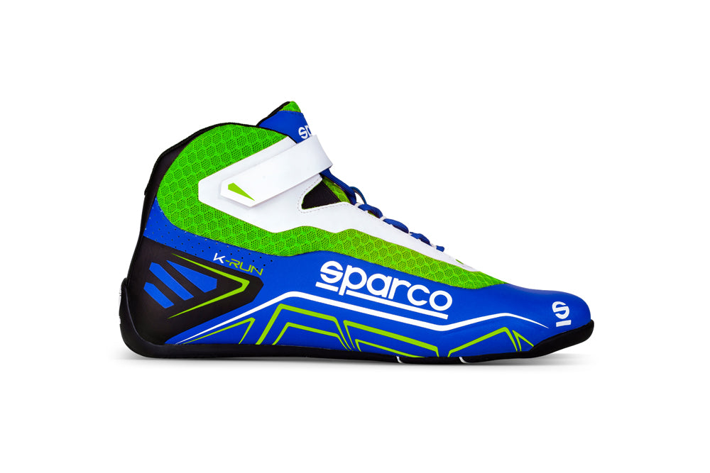 SPARCO 00127148AZVF Черевики для картингу K-RUN, синій/зелений, розмір 48 Photo-0 