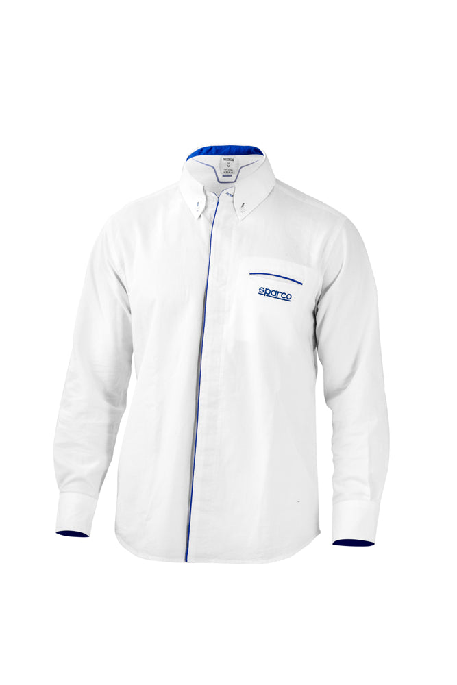 SPARCO 01257BI5XXL Сорочка (довгий рукав) біла розмір XXL Photo-0 