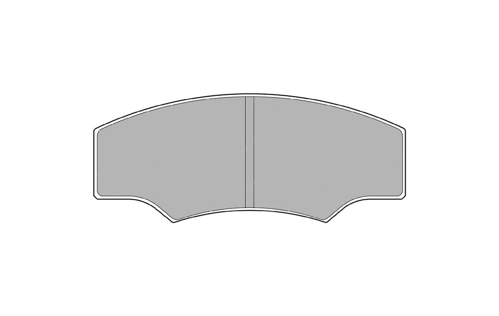 FERODO FRP218H DS2500 Колодки ALCON H type/PNF4463X551/AP CP2340/CP3228/CP3735/CP4556/CP4558/CP6030 Photo-0 