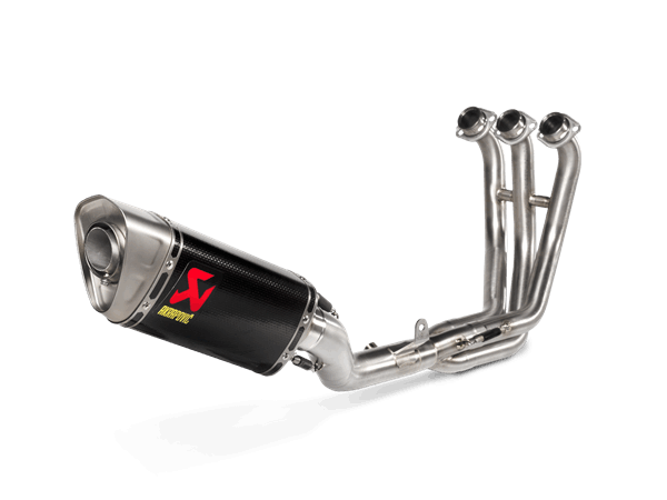 AKRAPOVIC s-Y9R12-APC Вихлопна система Racing Line (Carbon) YAMAHA MT-09 / FZ-09 2021 Photo-1 