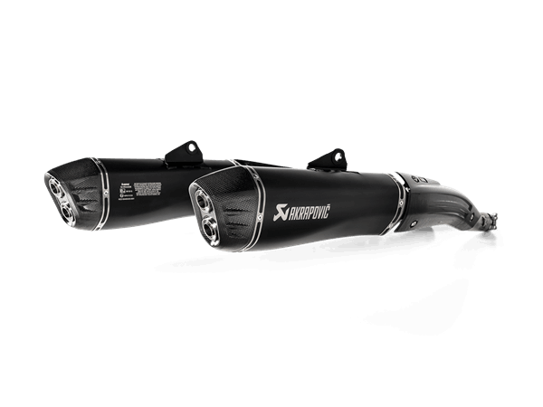 AKRAPOVIC S-B16SO3-HRAATBL Вихлопна система Slip-On Line (Titanium) BMW K 1600 B / Grand America 2017 - 2020 Photo-0 