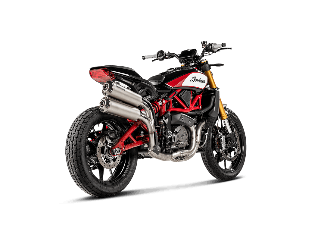 AKRAPOVIC E-IN12E1 Додатковий вихлопний колектор (титан) для Indian FTR 1200 / S 2019 - 2020 Photo-2 