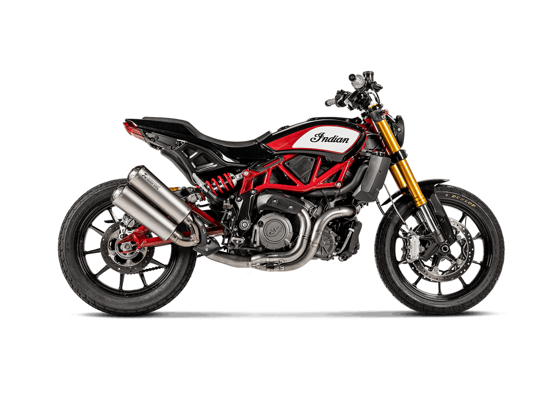 AKRAPOVIC E-IN12E1 Додатковий вихлопний колектор (титан) для Indian FTR 1200 / S 2019 - 2020 Photo-2 