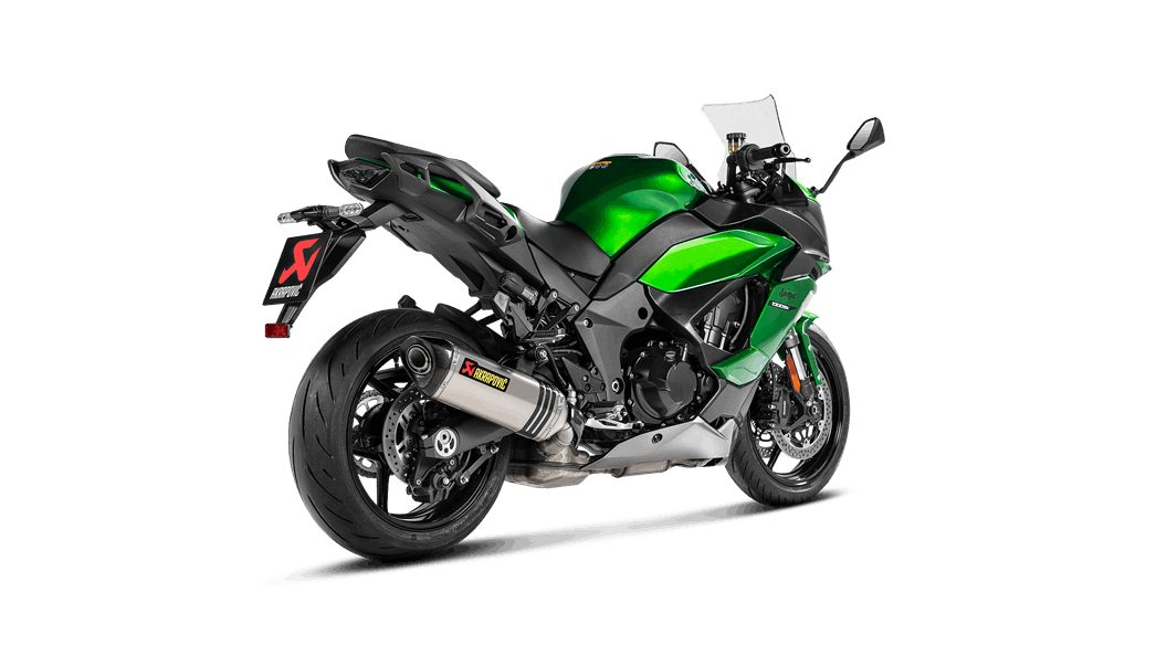 AKRAPOVIC s-K10SO24-HRT Вихлопна система Slip-On Line (Titanium) KAWASAKI NINJA 1000sx 2020 Photo-2 