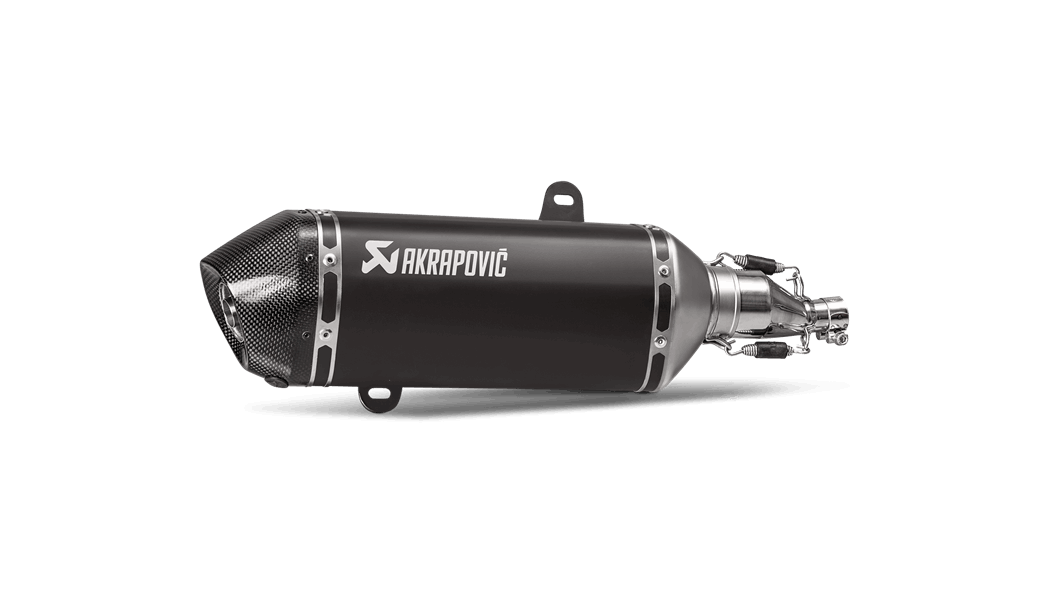 AKRAPOVIC S-VE125SO1-HZBL Глушник Slip-On Line (SS) для Vespa GTS 125/150 ie Super 2017-2019 Photo-0 