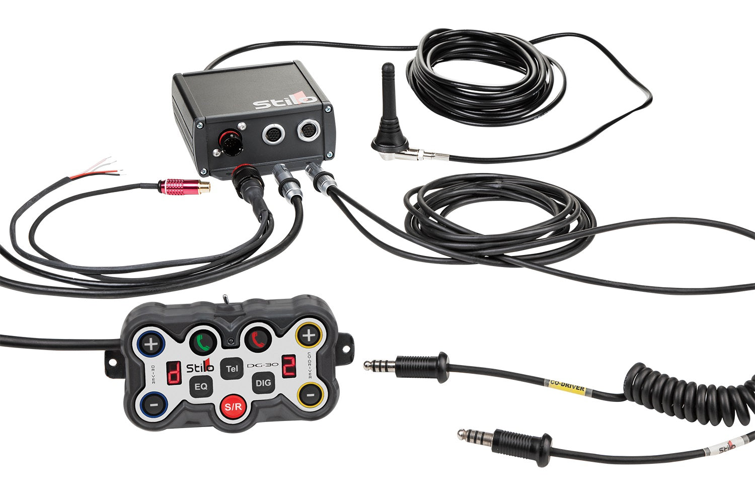 STILO AB0601 Цифрове переговорний пристрій DG-30 BLUETOOTH, шумозаглушення, 12V Photo-1 