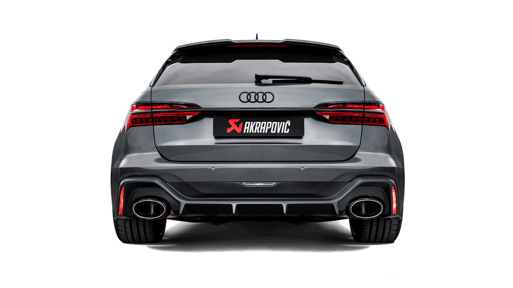 AKRAPOVIC S-AU/TI/15H Вихлопна система Evolution Line (Titanium) для AUDI RS6/RS7 C8 2020 Photo-2 