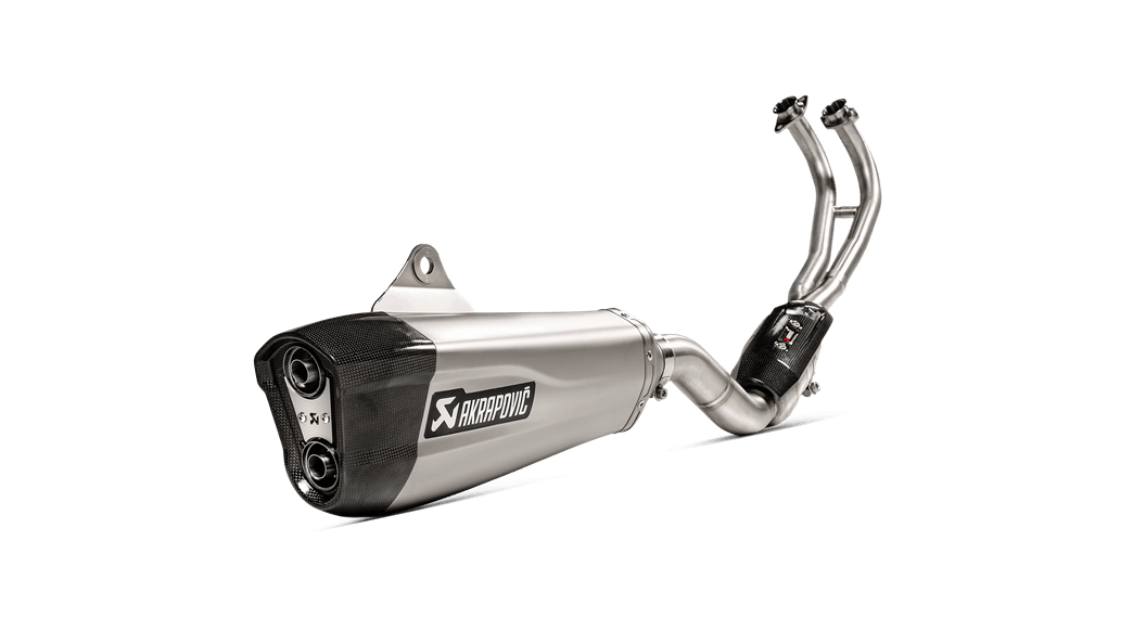 AKRAPOVIC s-Y5R6-HZEMT / 1 Вихлопна система Racing Line (Titanium) YAMAHA TMAX 2020-2021 Photo-0 