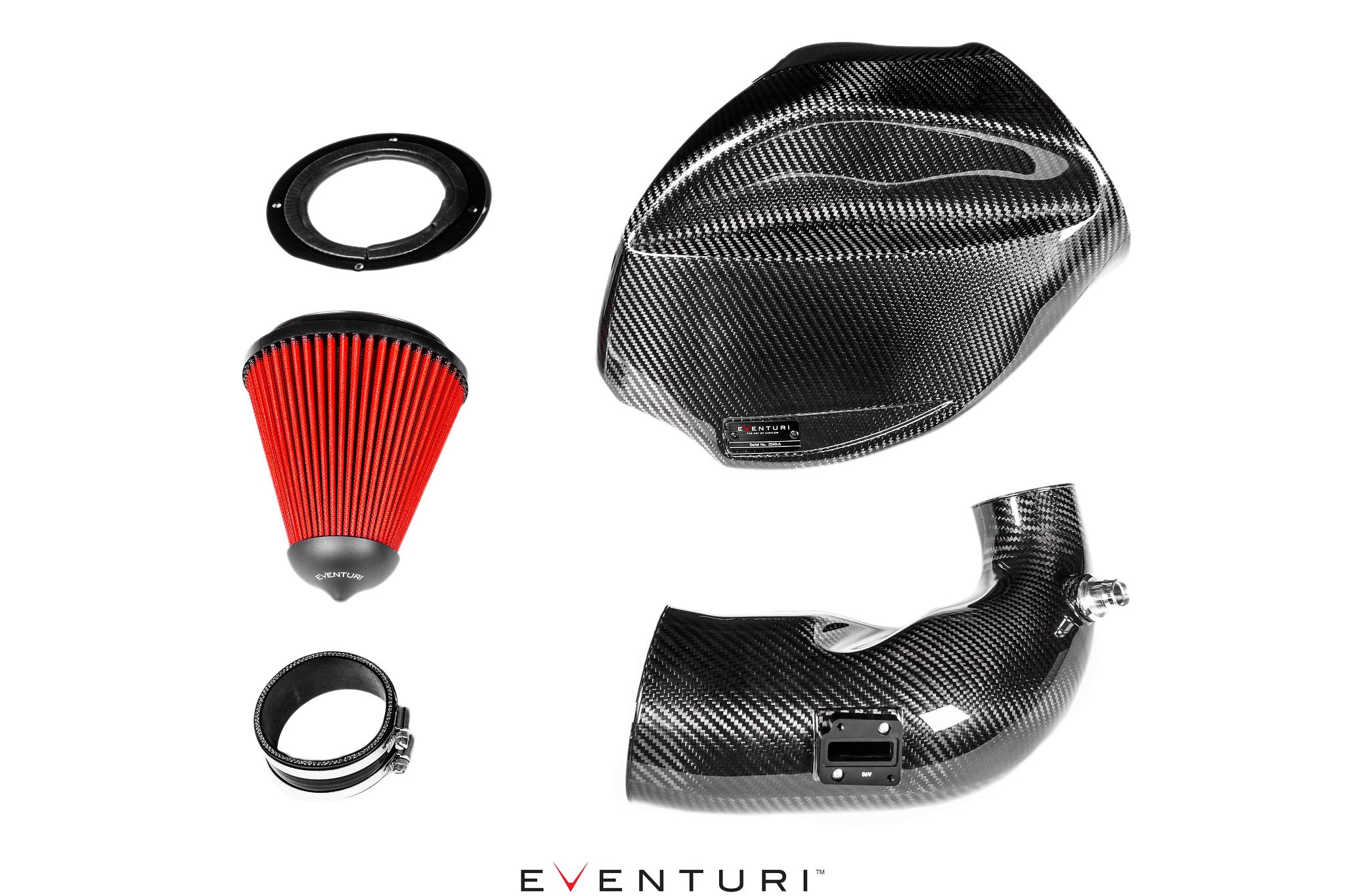EVENTURI EVE-G20B58-V2-INT Система холодного впуску Ver2 для BMW B58 G20 340i (Temperature sensor) Photo-0 